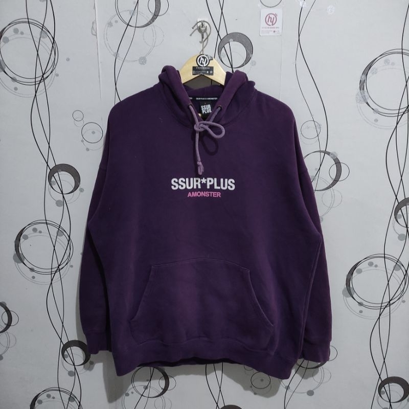 HOODIE SSUR*PLUS ORIGINAL PURPLE