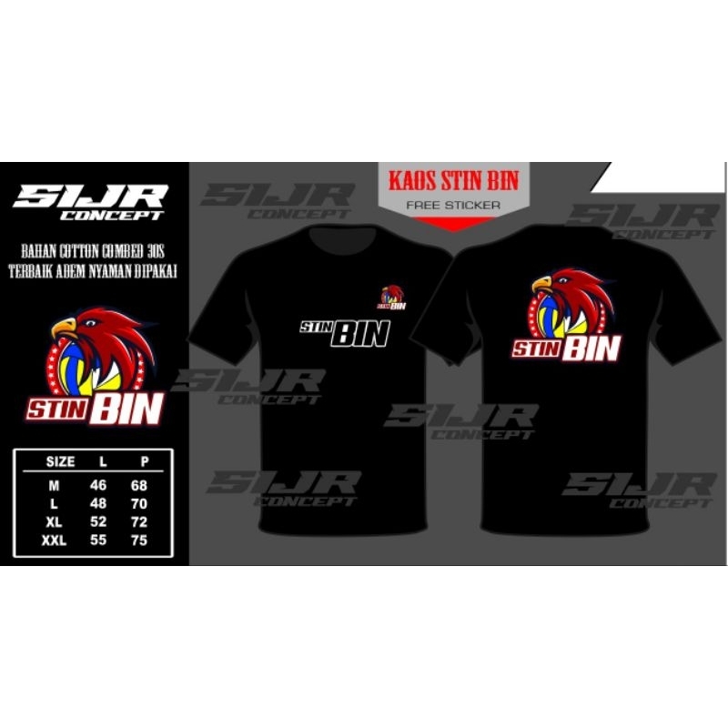 kaos stin bin baju stin bin terbaru