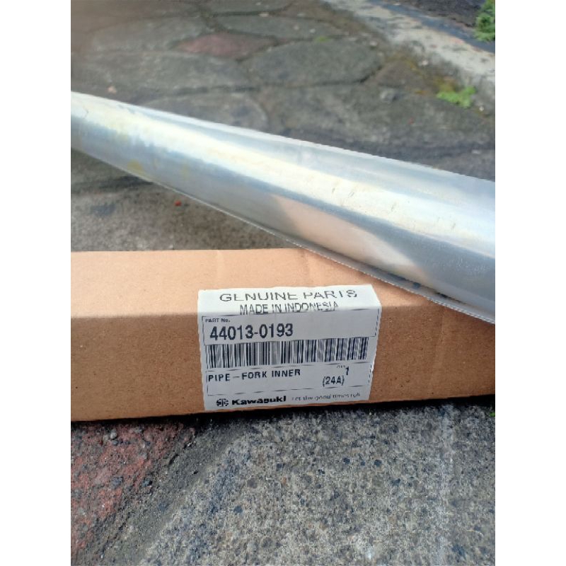 Linggisan sok depan ninja RR asli Kawasaki ninja as sok depan ninja RR original Kawasaki genuine par
