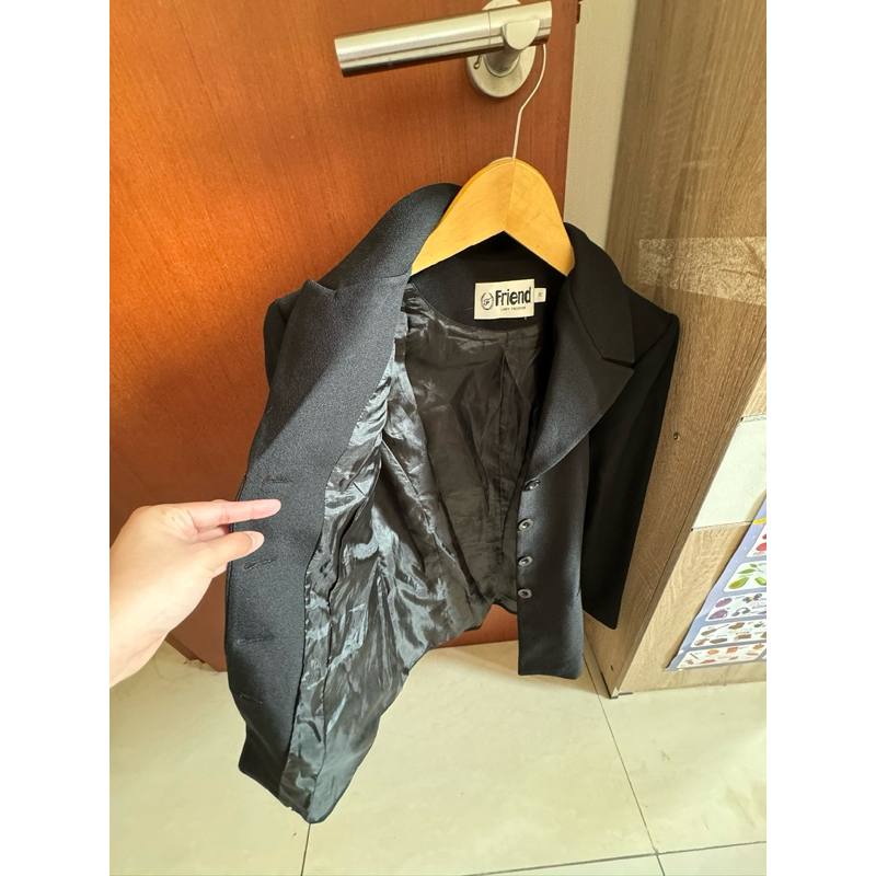 preloved jas hitam wanita