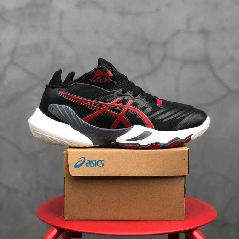 SEPATU VOLLI (VOLLY VOLY) ASICS METARISE ORANGE TOKYO (ORIGINAL SUPER PREMIUM GRADE) - SEPATU VOLLEY