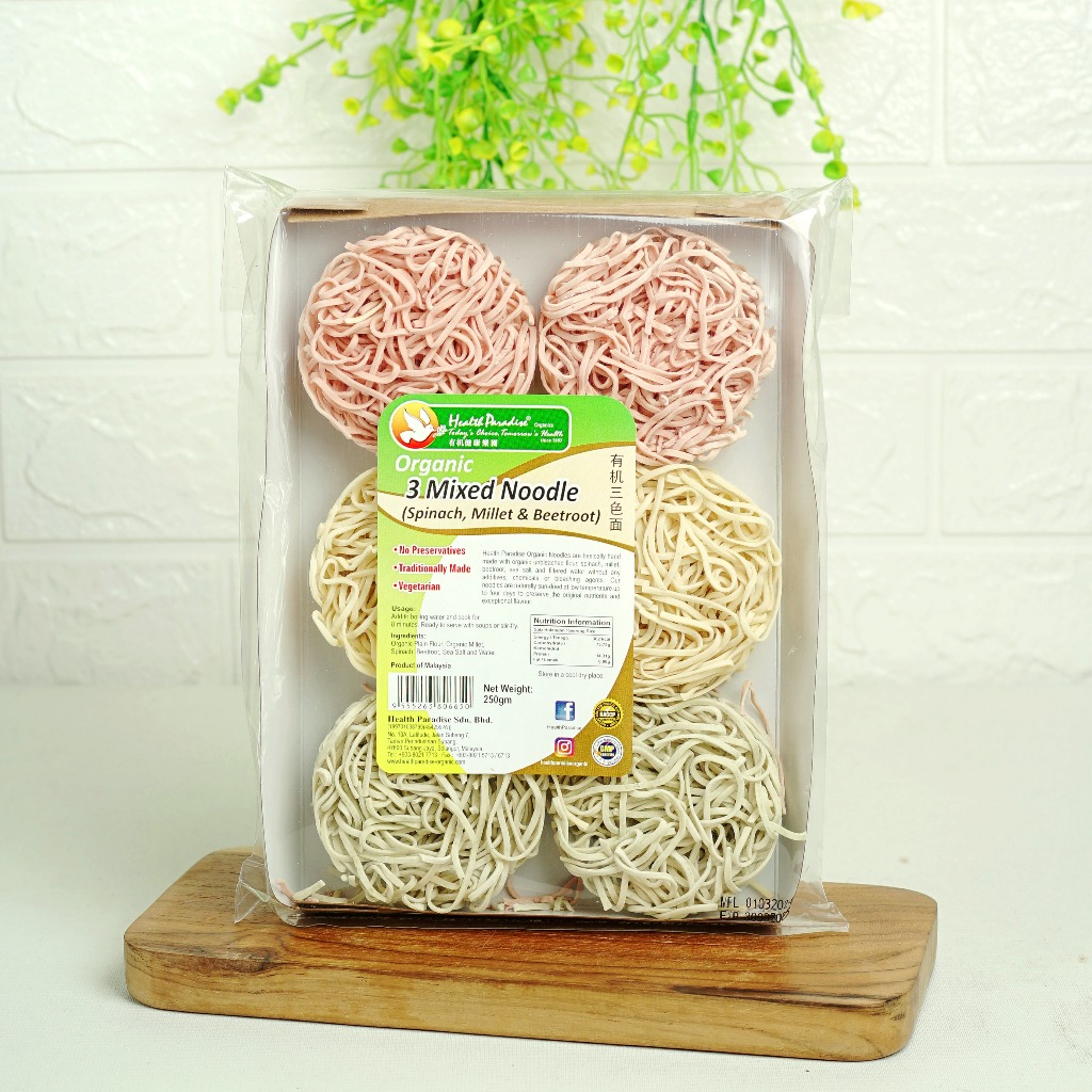 

Health Paradise 3 Mixed Noodle 250g