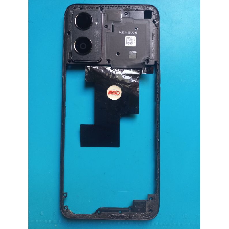 NFC Frame Housing Kaca Kamera Oppo A96 Original Copotan