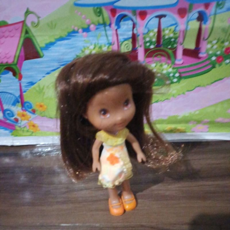 boneka strawberry shortcake orange