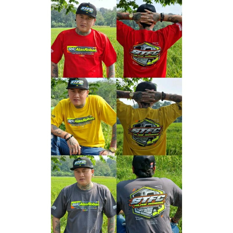 ( COD ) Kaos STFC COMUNITY brnd kaos truk mbois bahan katun premium tebal adem halus nyaman di pakai