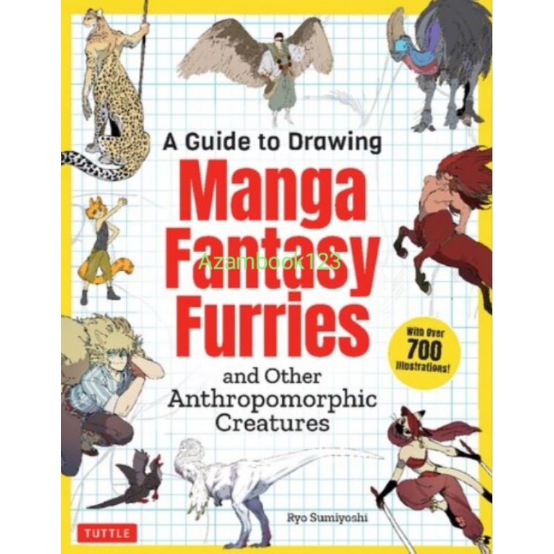 Buku A Guide to Drawing Manga Fantasy Furries