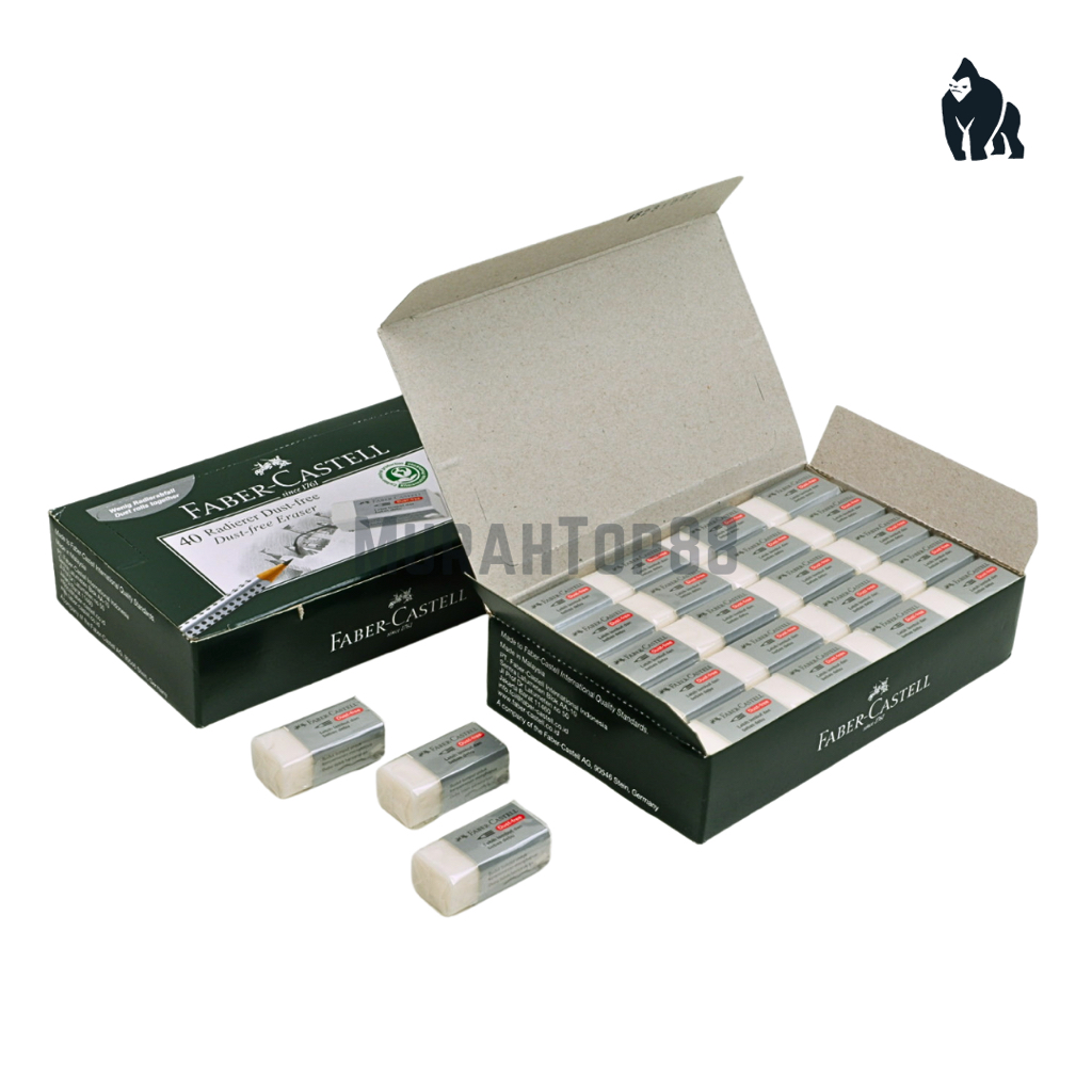 

Penghapus Faber Castell Putih Kecil / White Eraser Stip Putih Dust Free Ujian [PER PCS]