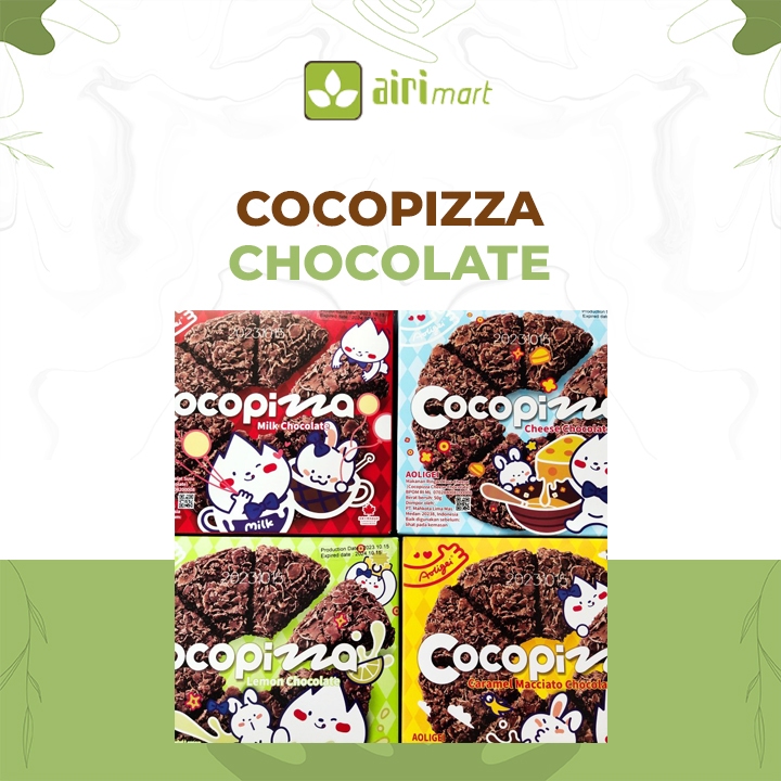 

Alogei Cocopizza coco pizza snack chocolate coklat