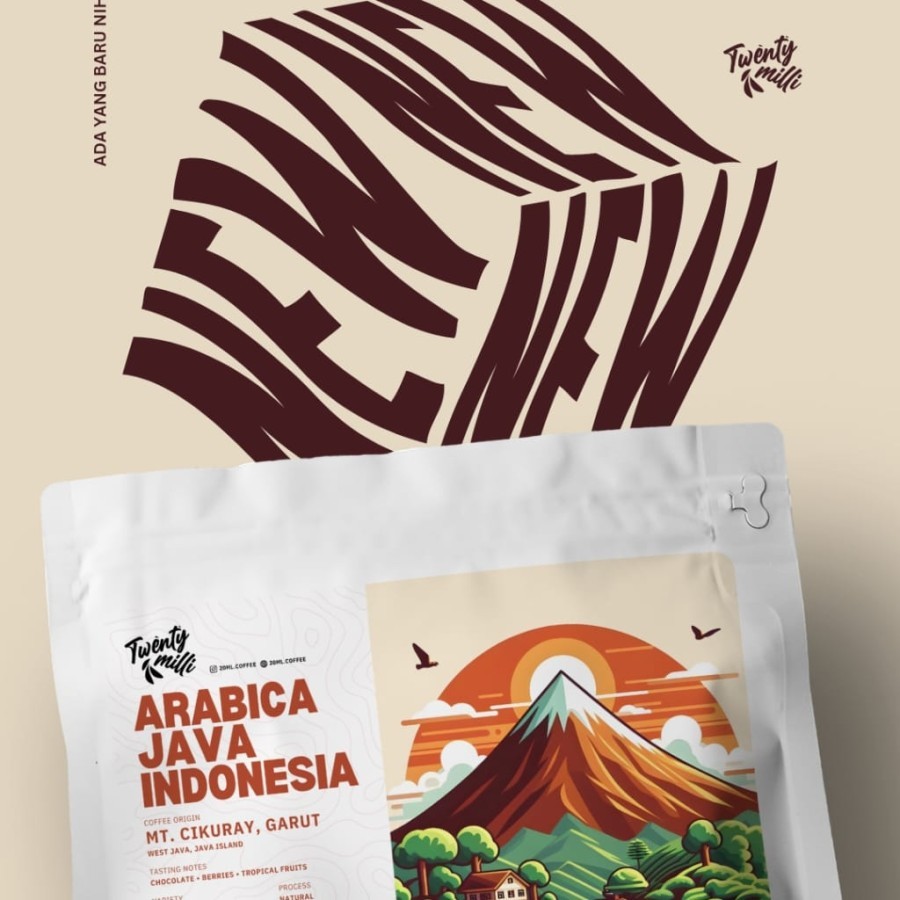 

Kopi Arabika Gunung Cikuray - Garut 200g : Classic Natural | bubuk / biji