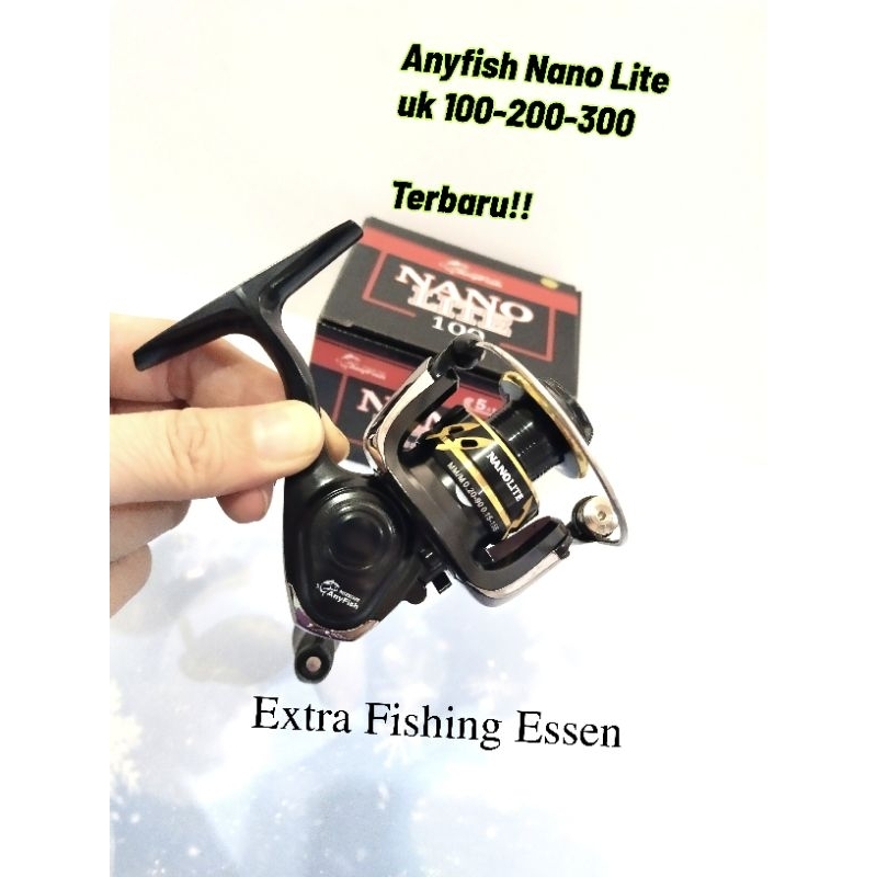 Reel Anyfish Nano Lite 100 200 300 SUPER MINI || reel pancing udang