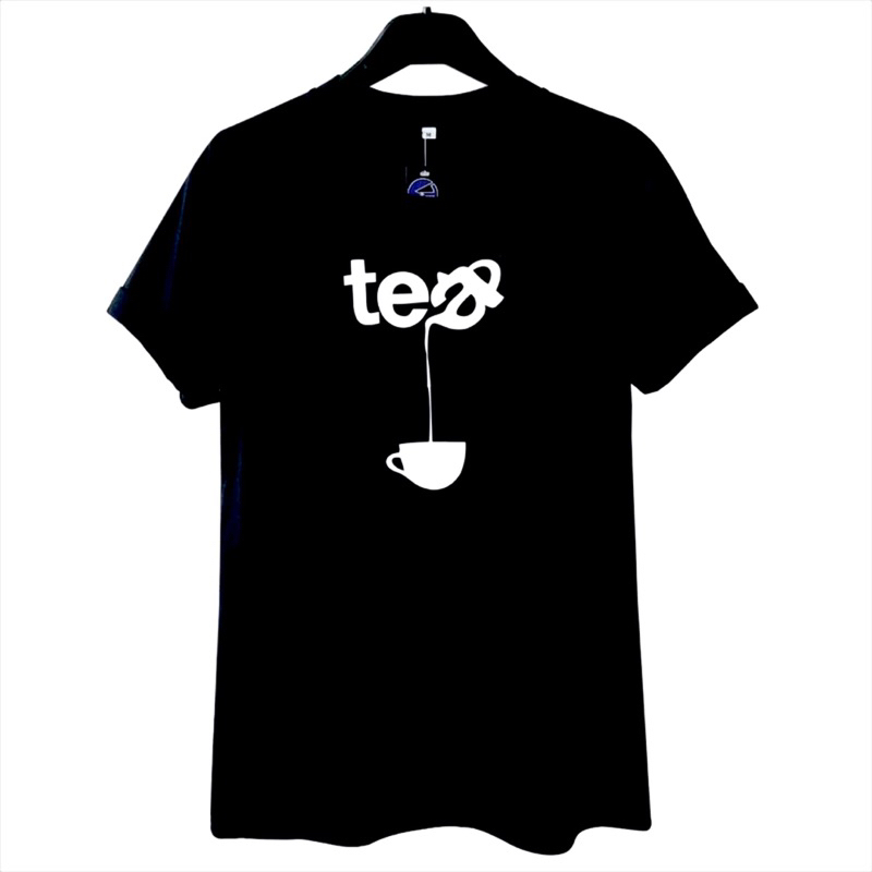 Kaos Wanita Kaos Pria Tea Cup S-XXXXL Jumbo Big Size Oversize Cotton Combed Katun murah baju murah t