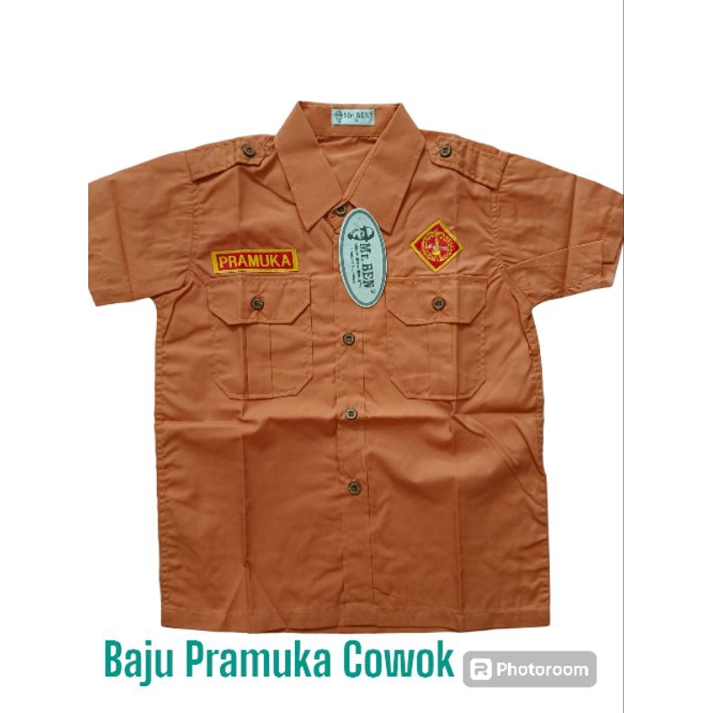 Baju Pramuka Lengan Pendek Mr. ben