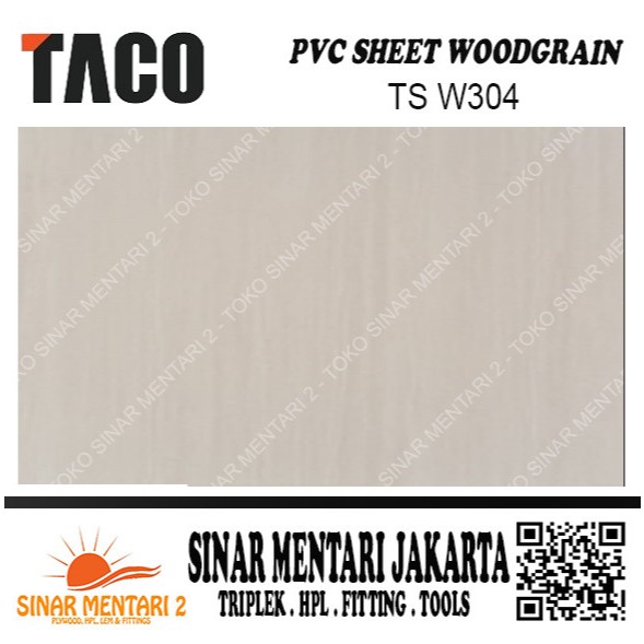 TACO SHEET PVC WOODGRAIN TS W304