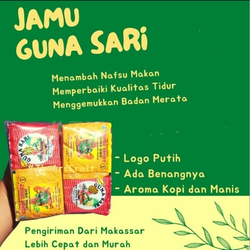 

❤Afnansa❤ Guna sari Original 30pcs Ada Benang