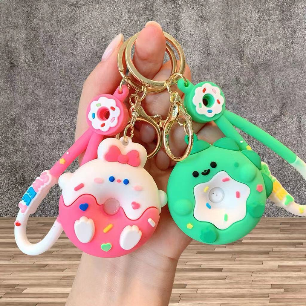 gantungan kunci donut animal
