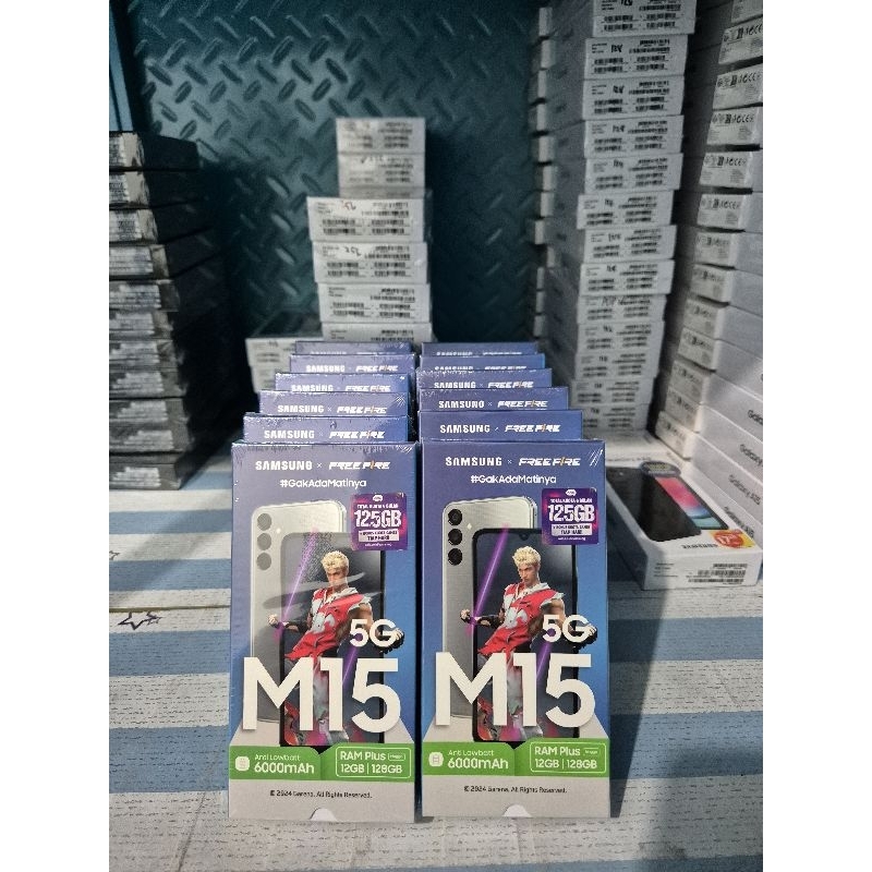 SAMSUNG M155G RAM [6/128]GB Garansi Resmi Samsung 100% Original