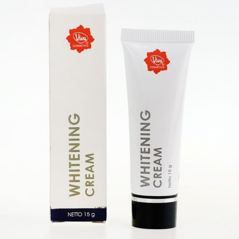 Viva Whitening Cream  krim pemutih / menghilangkan noda hitam serta flek pada wajah