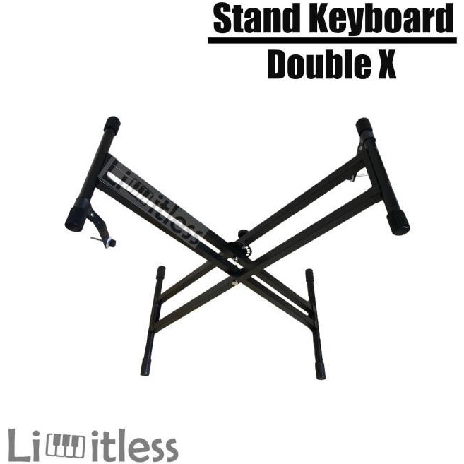 KODE E56T Paladin X Kuat SK55 SK55 Double Stand Besi Keyboard