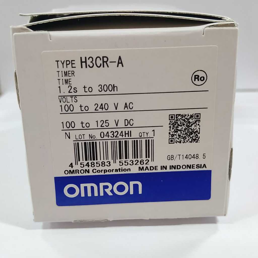 TIMER OMRON H3CR-A AC100-240/DC100-125