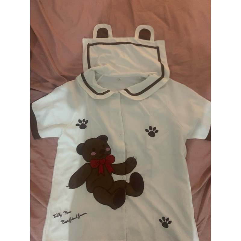 preloved baju lucu blouse kawaii jepang wanita