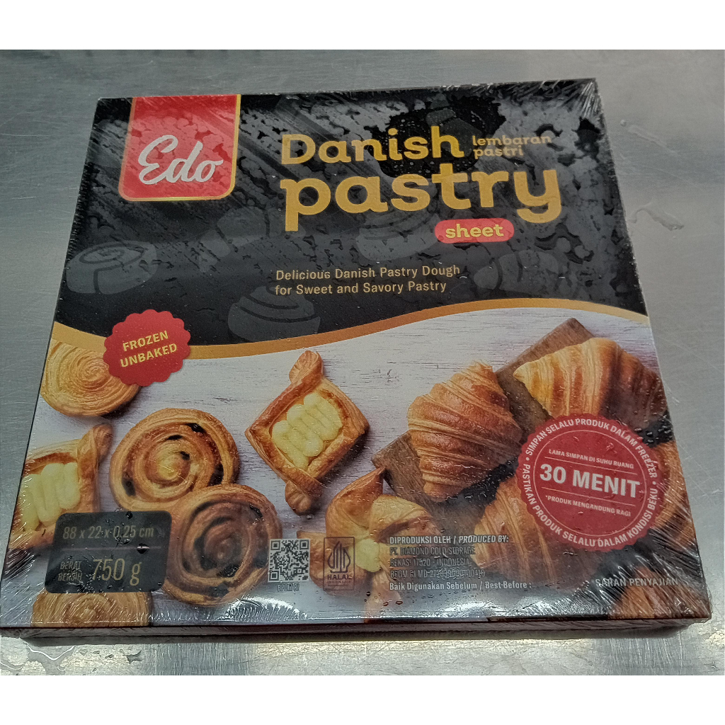 

Edo Puff Pastry Sheet 750gr