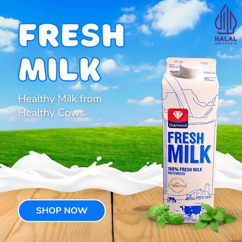 

Fresh Milk Diamond Profesional 946ml