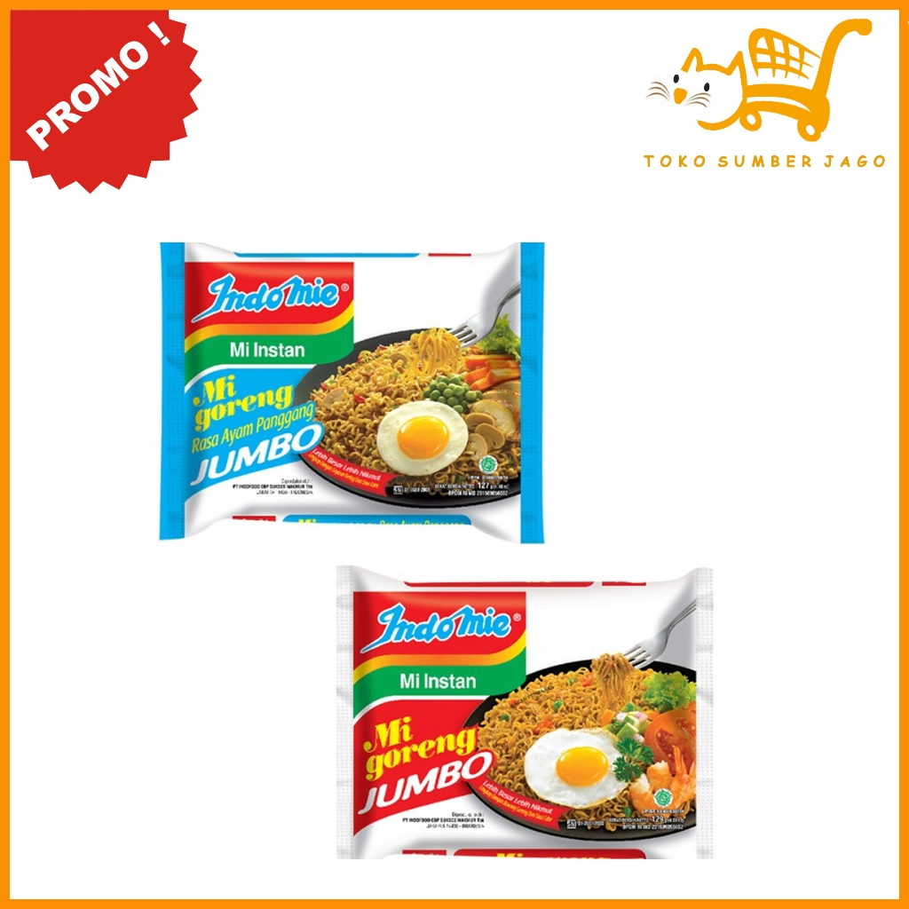 

Indomie Mie Jumbo Goreng 126gr