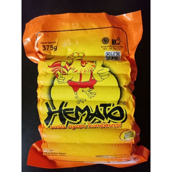 

HEMATO SOSIS AYAM 15S 375GR