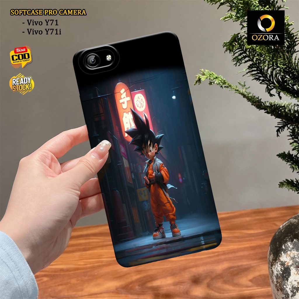Case Vivo Y71 / Y71i Terbaru - OZORA - Anime Case - Casing Hp Vivo Y71 / Y71i - Softcase Pro Camera 