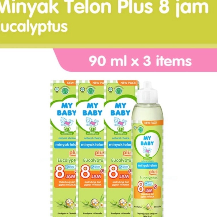 

Top RAJAHERBAL Paket hemat Isi 3 pcs My Baby Minyak Telon Plus 9 ml