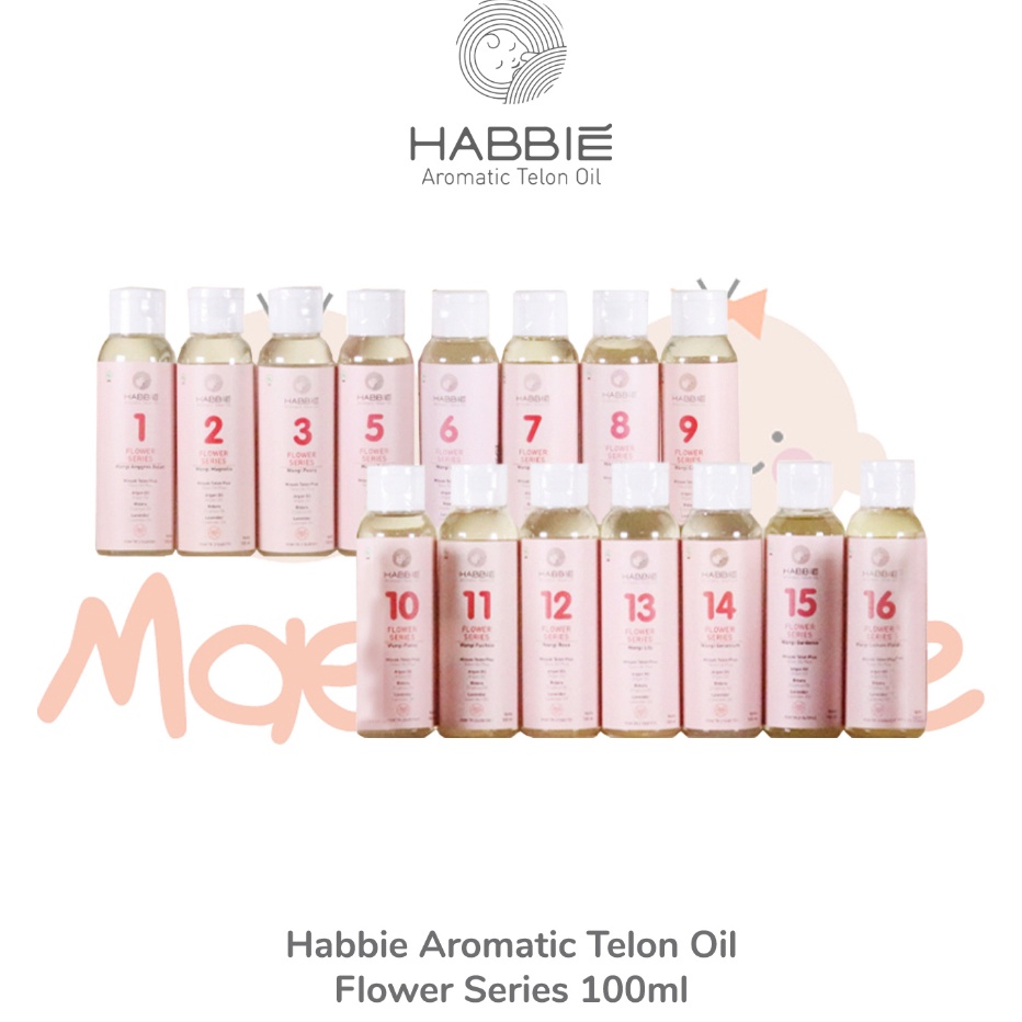 

KI3 Habbie Aromatic Telon Oil Flower Series Minyak Telon Bayi Aroma Bunga 1ml