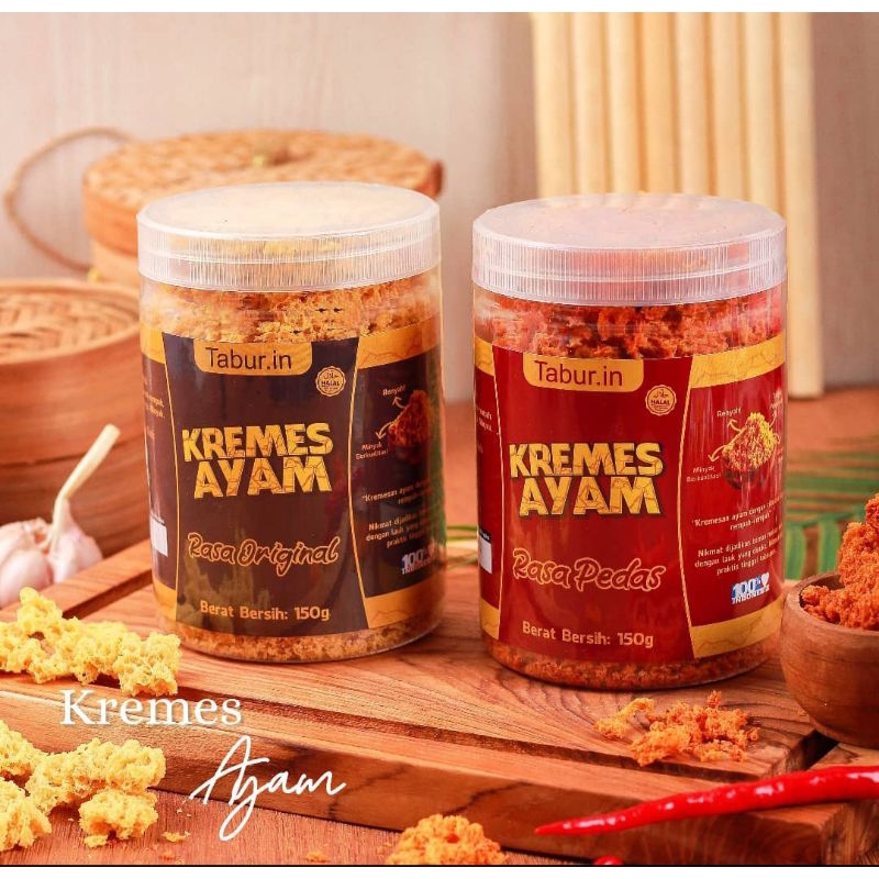 

Kremes Ayam Tabur.in 150g Premium Oleh2 Jogja Best Seller