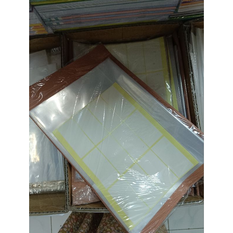 

Sampul BIG BOSS Set isi Label, 10 pasang sampul plastik dan kertas