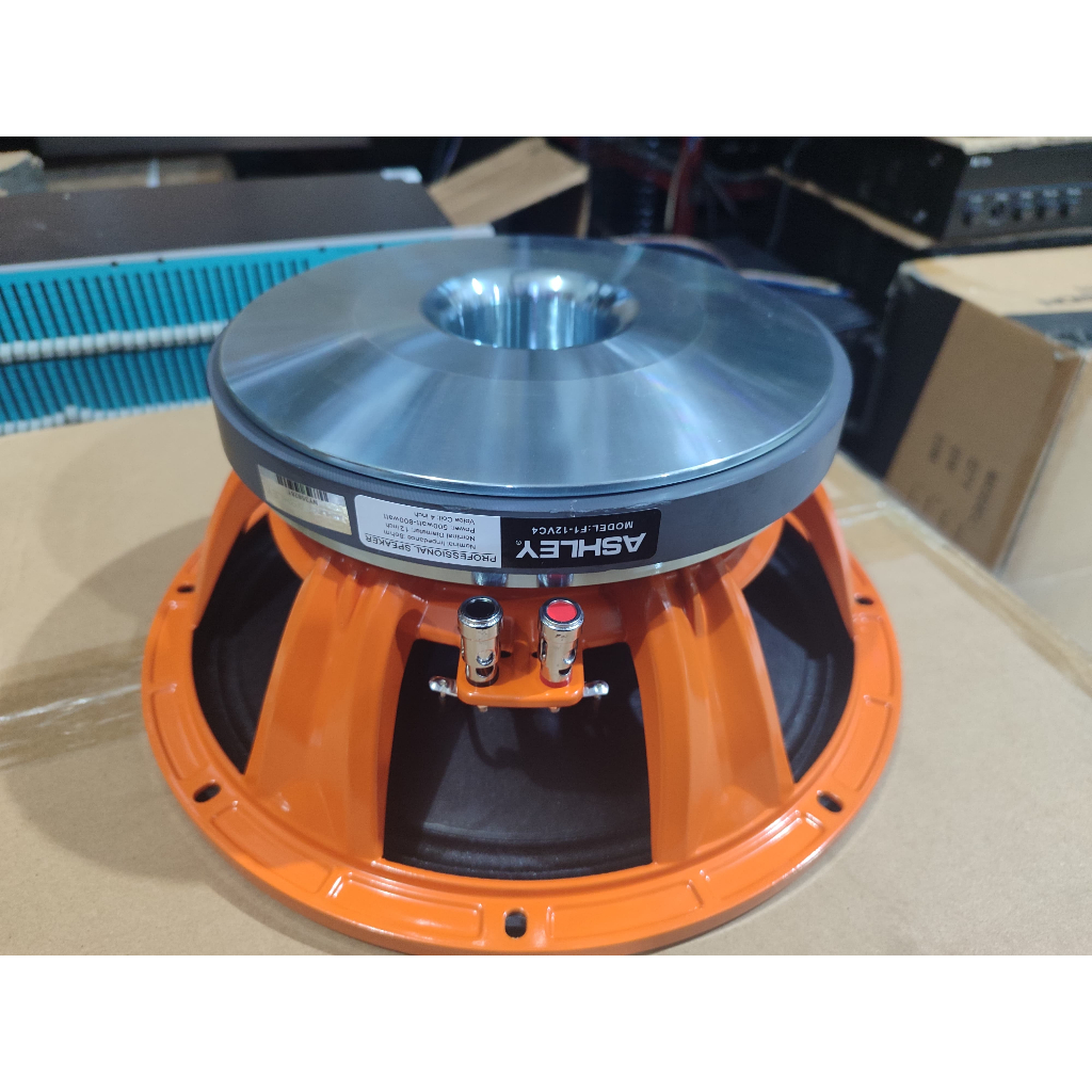 Speaker Komponen Ashley F1 12 VC4 / F1 12VC4 - 12 inch coil 4 inch original