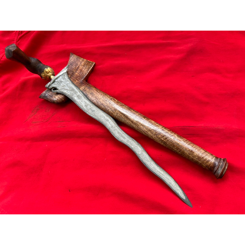 Keris sele'  lamba 7 sepuh Bugis Makassar