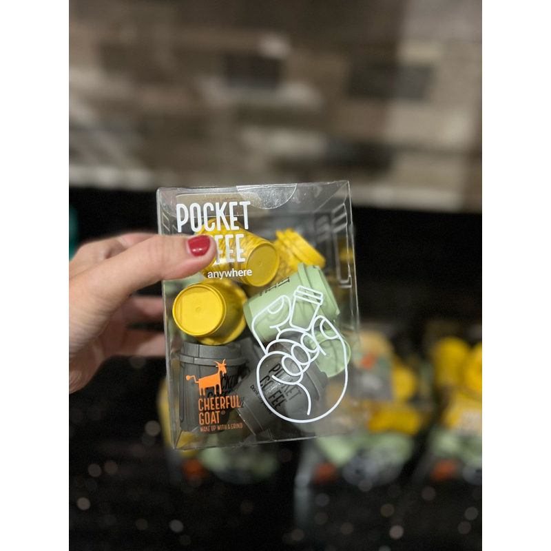 

[Cheerful Goat] Pocket Coffee | 60% 75% 90% Light Medium Dark Roast | High Quality Instant Coffee