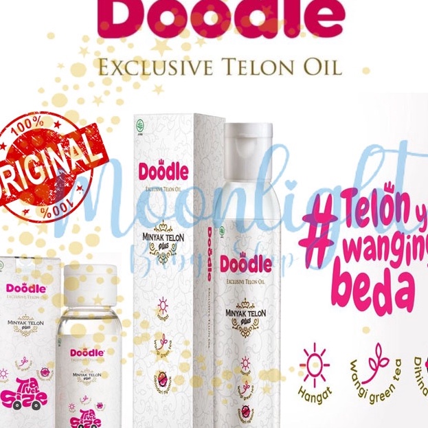 

HJ6 Minyak Telon Doodle GREEN TEA Exclusive Telon Oil
