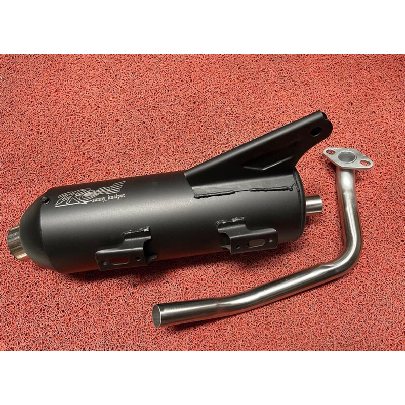 TERLARISSS Knalpot Copy CMS ZRC Untuk Motor Beat Karbu - Beat Fi - Scoopy Karbu - Scoopy Fi - Spacy 