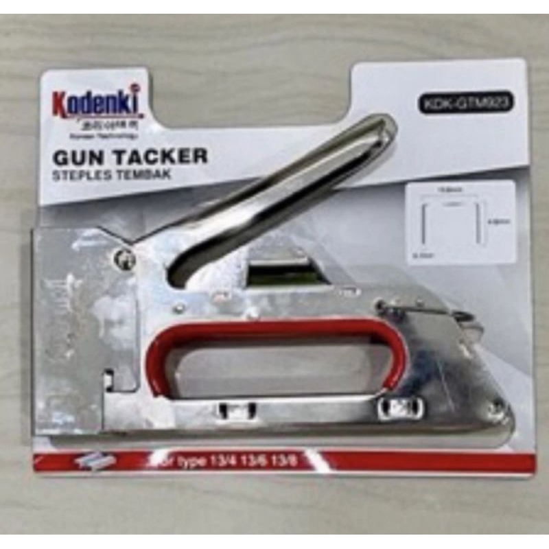 

hekter tembak KODENKI tipe R23 staple gun tacker