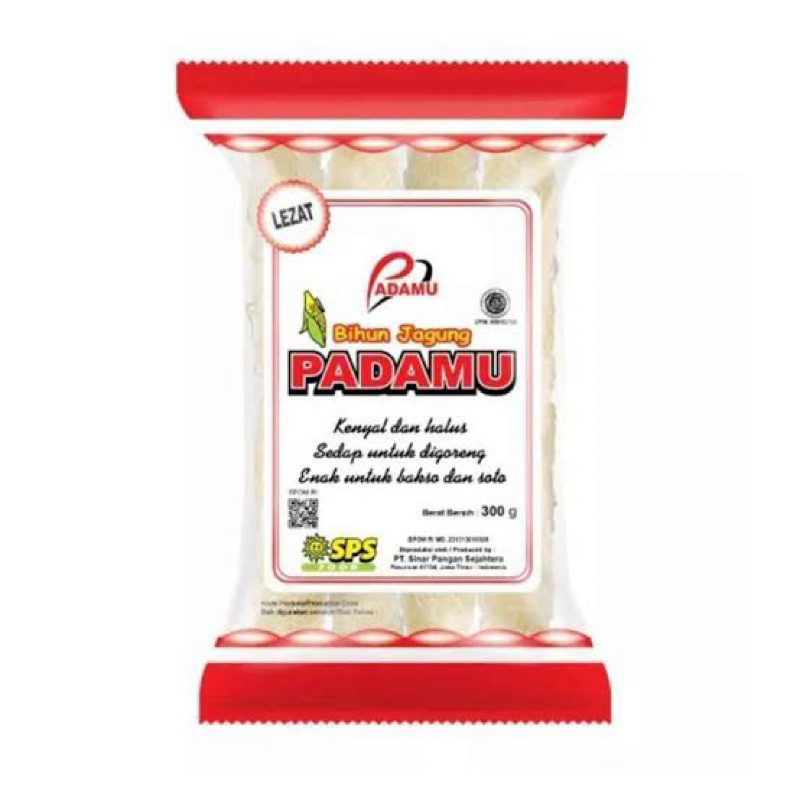 

BIHUN JAGUNG PADAMU 300GR PACK ISI 4 PCS