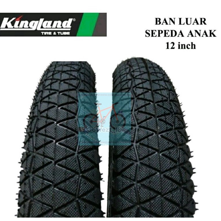 KODE R43E Ban Luar Sepeda Anak Ukuran 12 12 x 2 14 Kingland Atlantis Mini Push Bike  High Quality