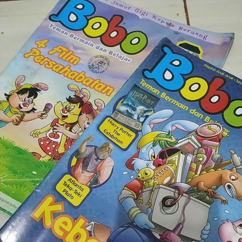 Paket 10 pcs majalah Bobo bekas kondisi bagus
