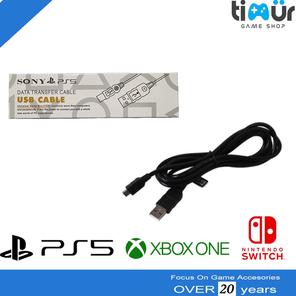 READY STOCK Kabel USB Charge Charger Stik Stick Xbox One S PS5 VAIO SONY  DUS