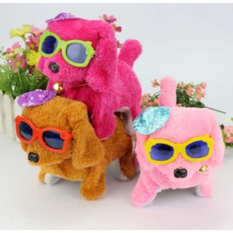 Mainan Anak Robot Anjing Lucu Bisa Jalan Dan Bunyi