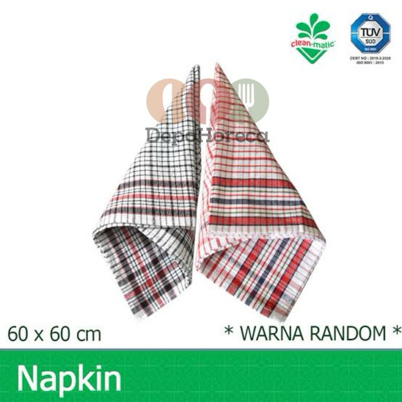 Serbet Premium Kain Lap Piring dapur Katun Halus 520220 Cleanmatic