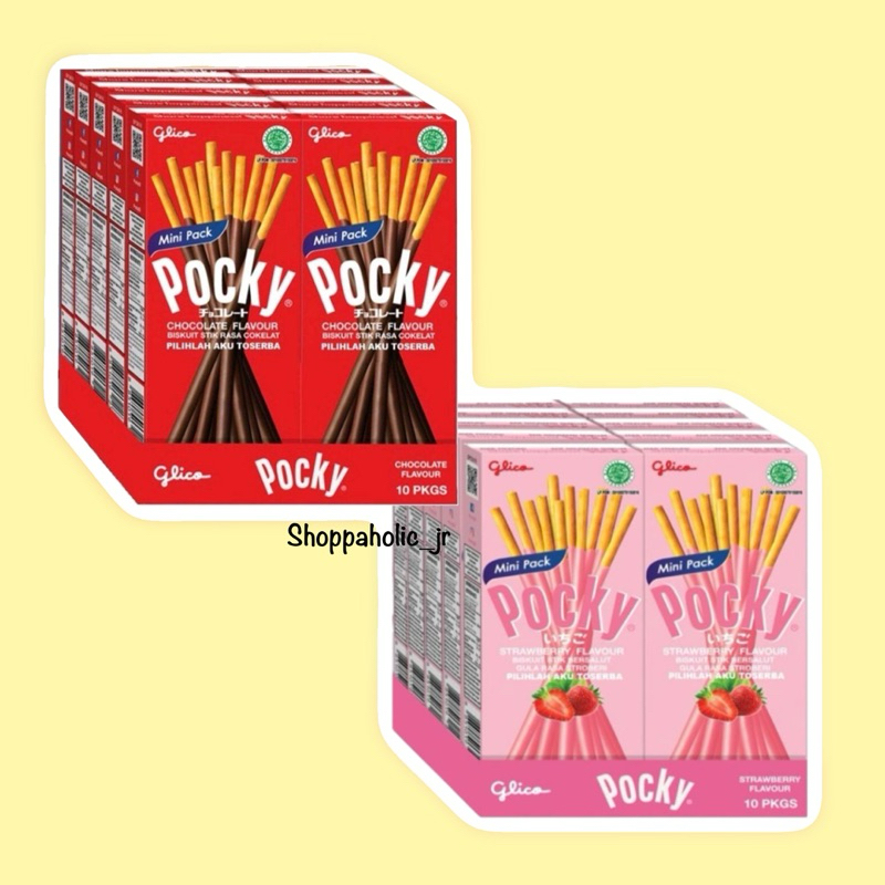 

Pocky Mini Coklat Strawberry 21gr