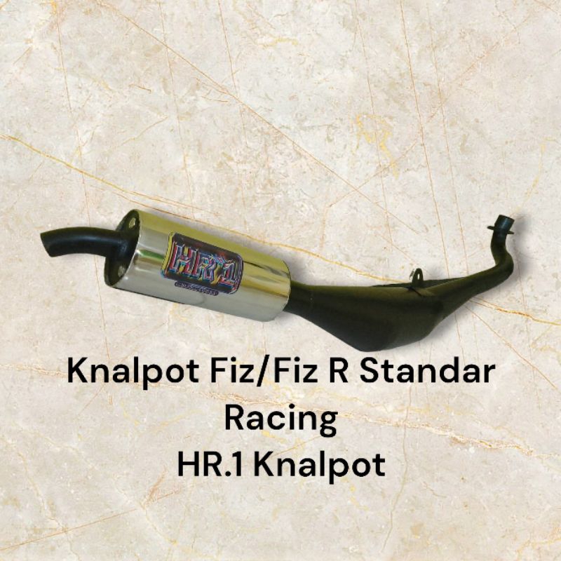 Knalpot Fiz R Standar Racing Suara Garing