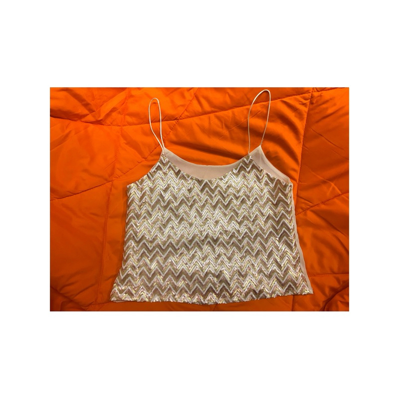 Preloved Atasan Tanktop Manik Manik