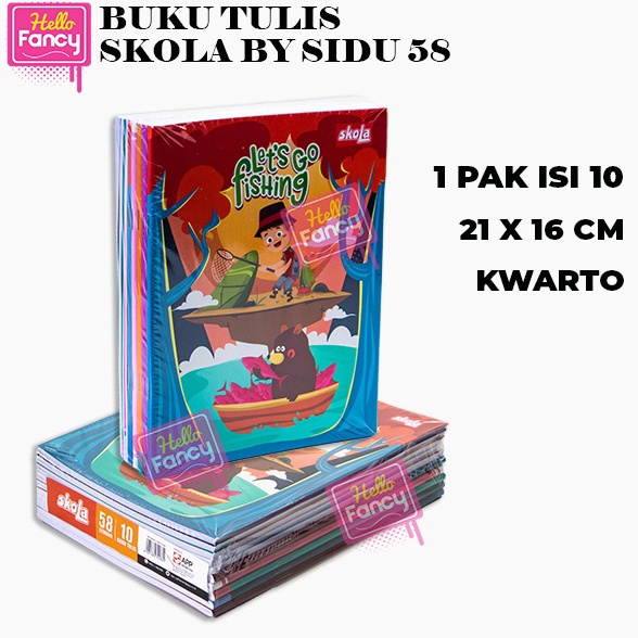 

KODE J92F Buku Tulis Skola By SinarMas Sinar Dunia SIDU 58 Lembar isi 1 Buku