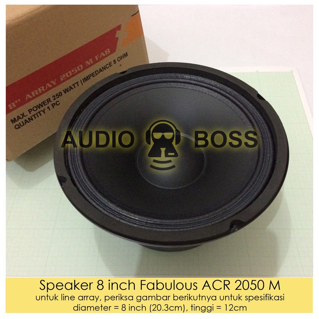 KODE J46L Speaker ACR 8 Fabulous 25 ACR 8 inch Fabulous  ACR 8Fabulus 25